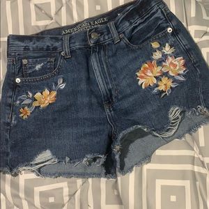 Jean shorts, high Wasted